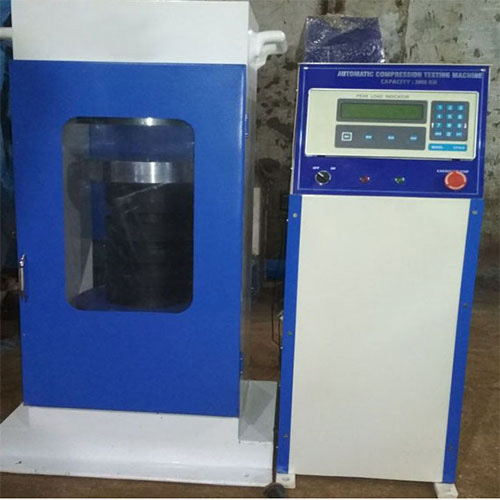 Manufacturer, Exporter, Importer, Supplier, Wholesaler, Retailer, Trader of Fully Automatic Compression Testing Machine with Pace Rate Controller in New Delhi, Delhi, India.